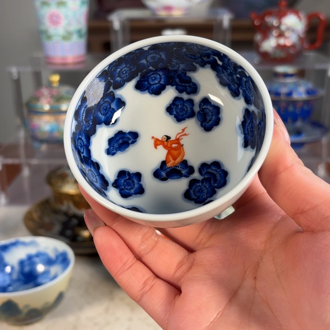 纯手工手绘 高端茶器