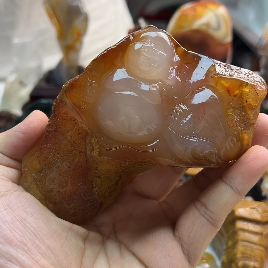 玛瑙/玉髓未镶嵌颈饰