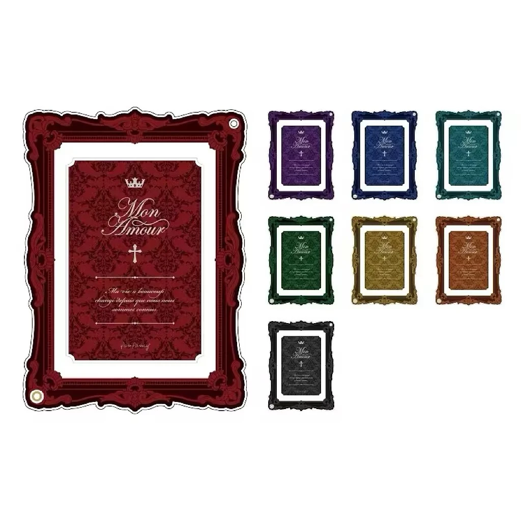 【爱吃谷】fukuya哥特小框 带粒粒（小卡框）