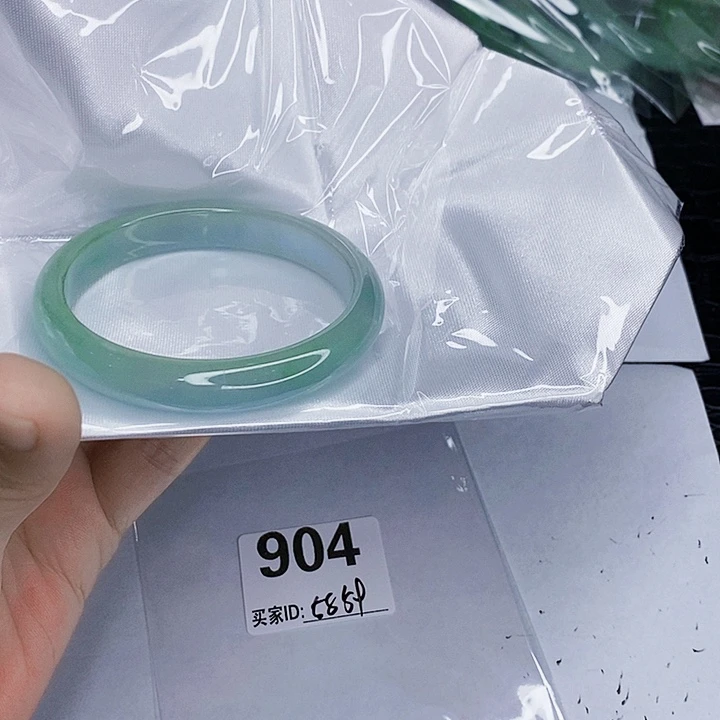 翡翠未镶嵌手镯一图一物实物为准