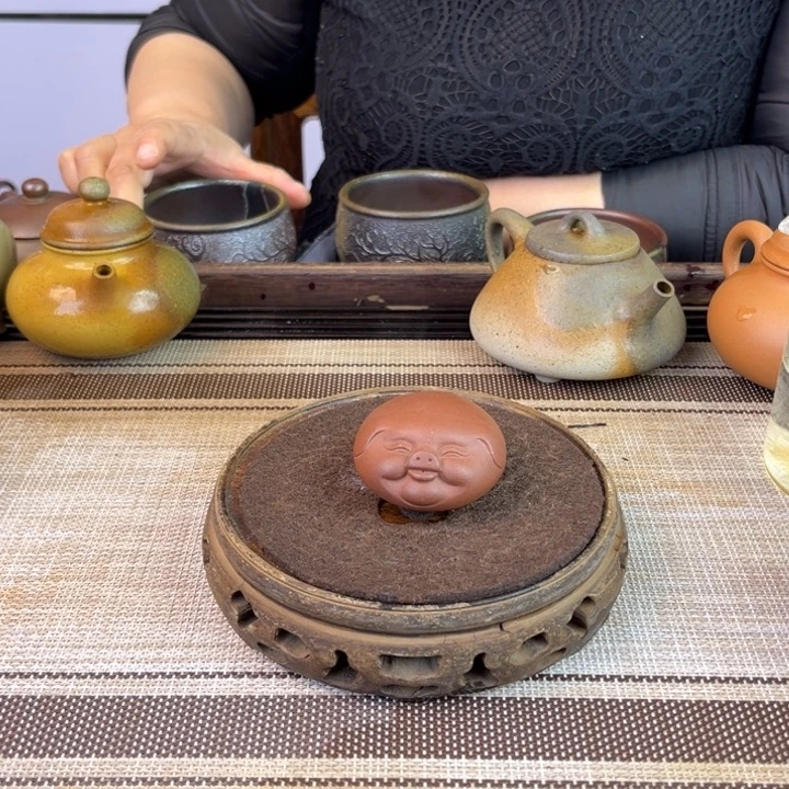 茶壶紫砂底槽清茶宠