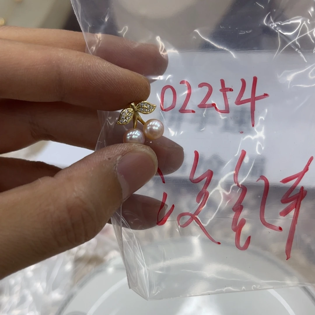 淡水珍珠合金颈饰02254