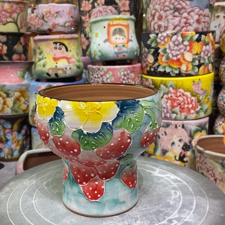 景德镇艺术手绘作品