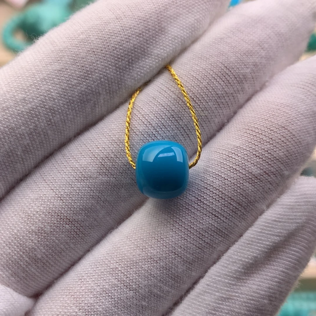 绿松石未镶嵌珠宝奇石9.5*8.5