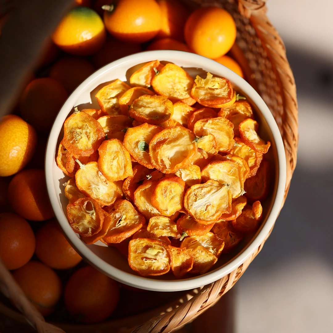 老饶家丨本味金桔干 无硫磺支持检测 泡水水果干茶饮金橘片水果茶