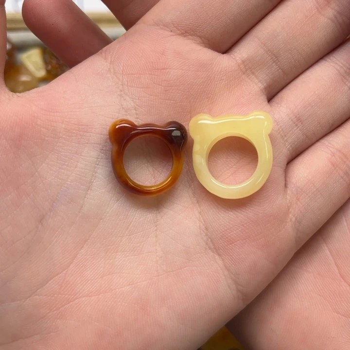裸石琥珀未镶嵌天然蜜蜡配件