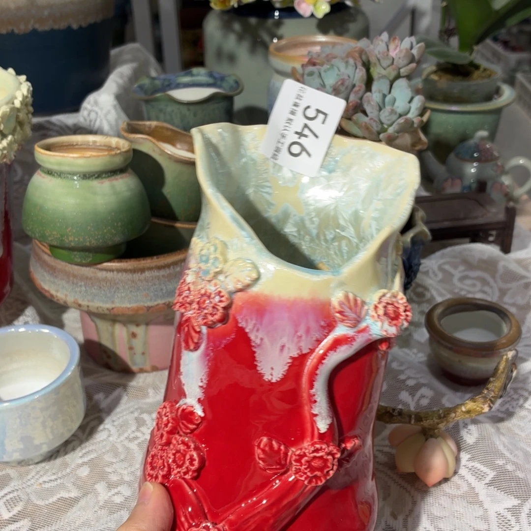 景德镇陶瓷花盆艺术福利