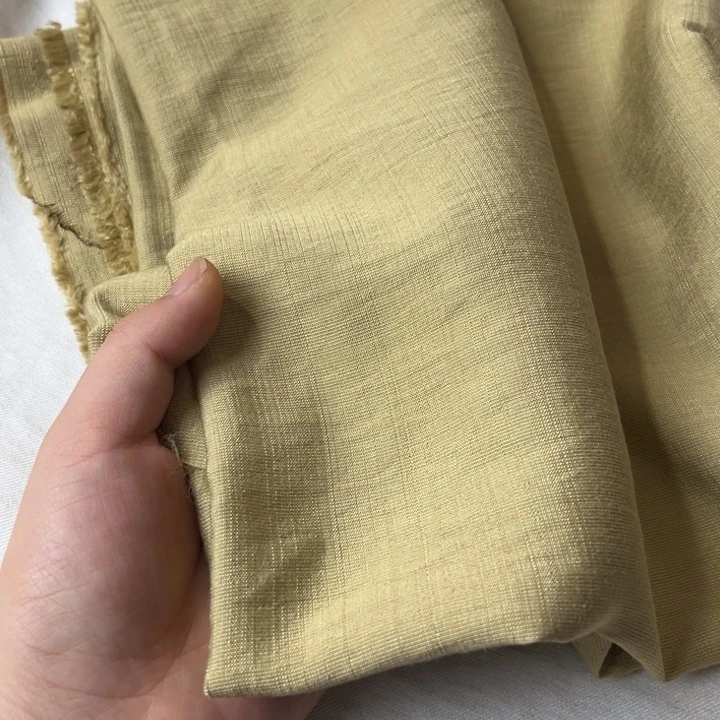 棉混纺米黄麻棉2米