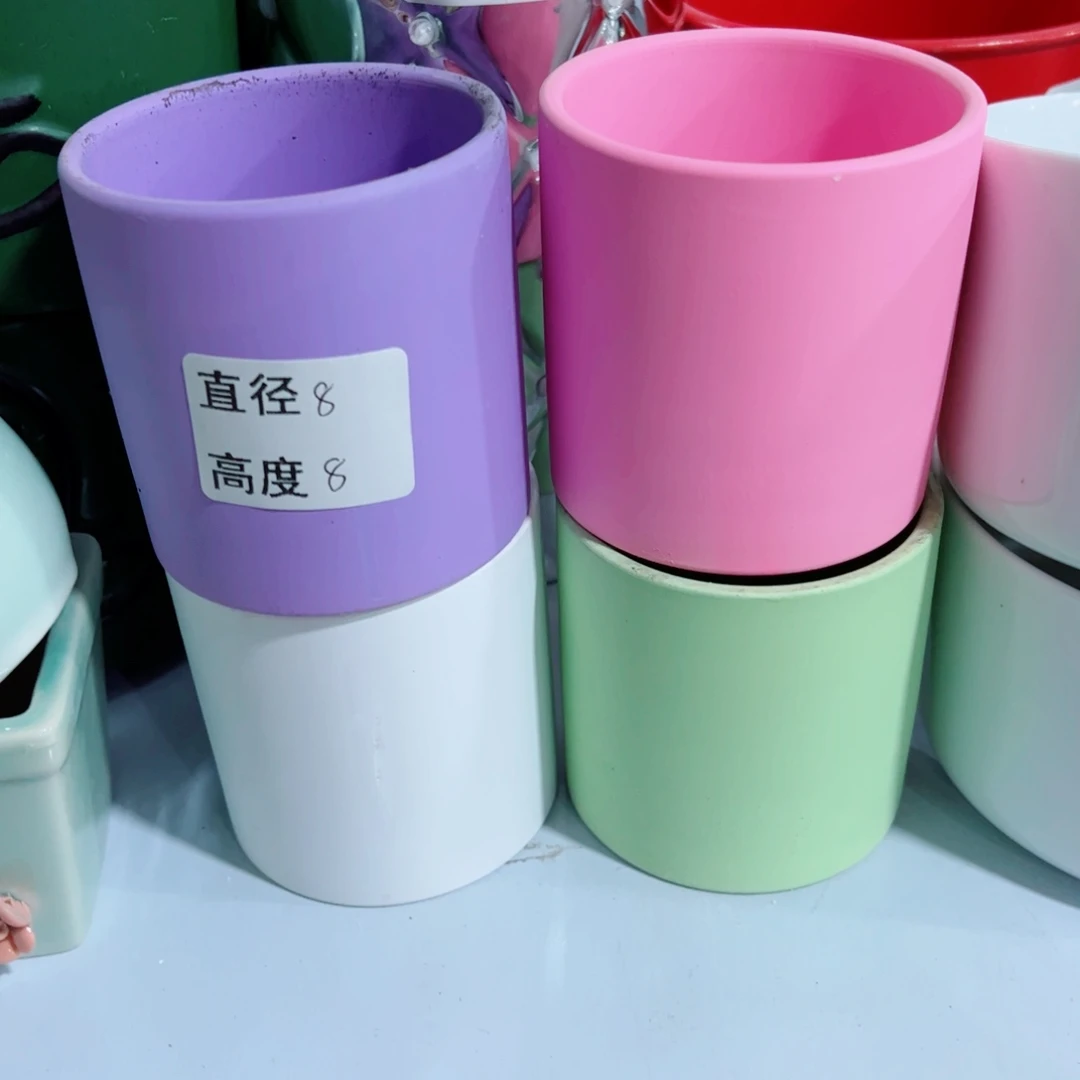 有孔陶瓷花盆，满10米包邮发货