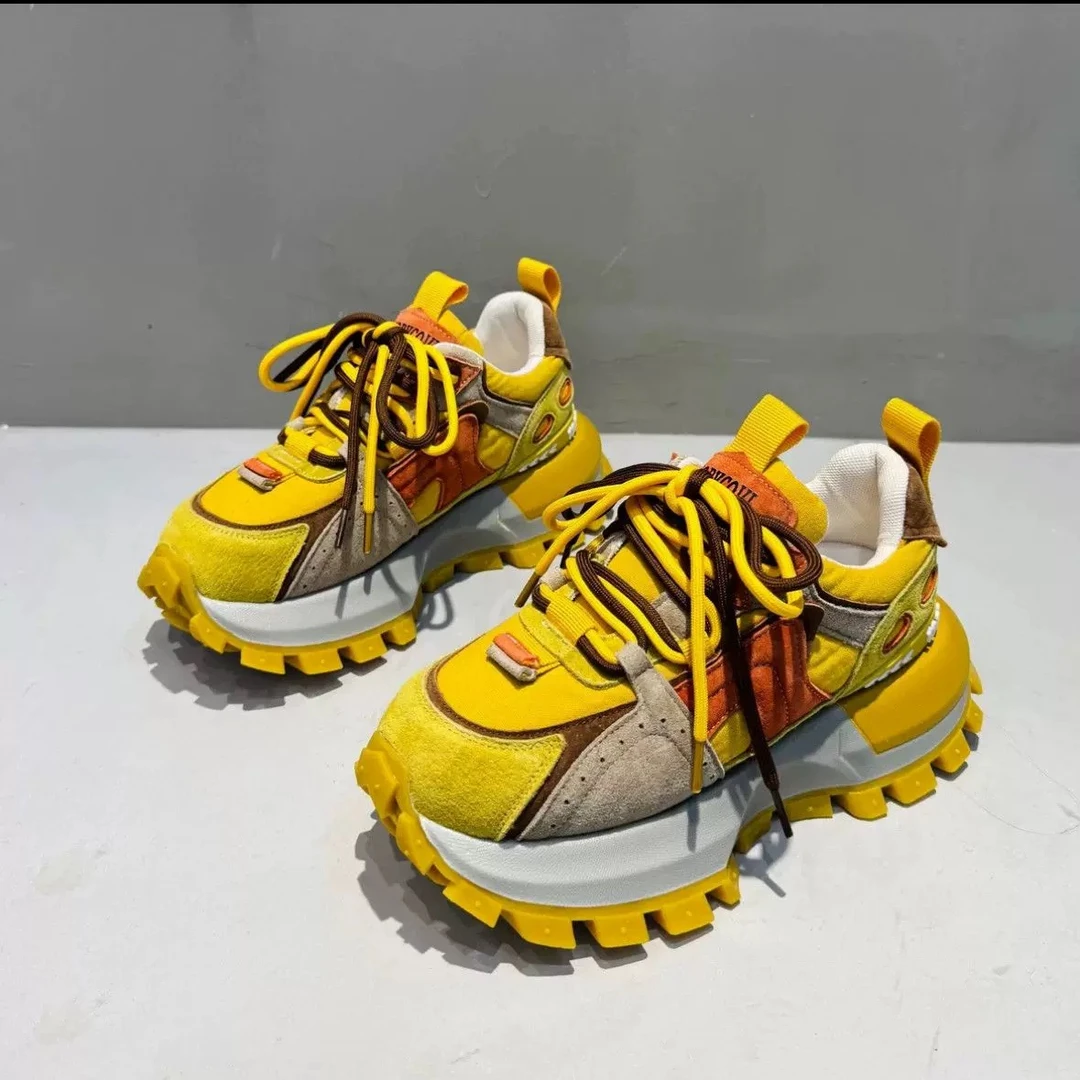 【韩大叔】老爹鞋女2025春季新款百搭轻便防滑跑步鞋休闲运动女鞋潮