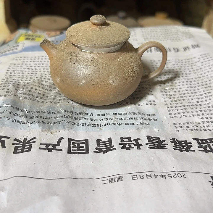 茶壶紫泥坭兴陶龙窑柴烧大寺