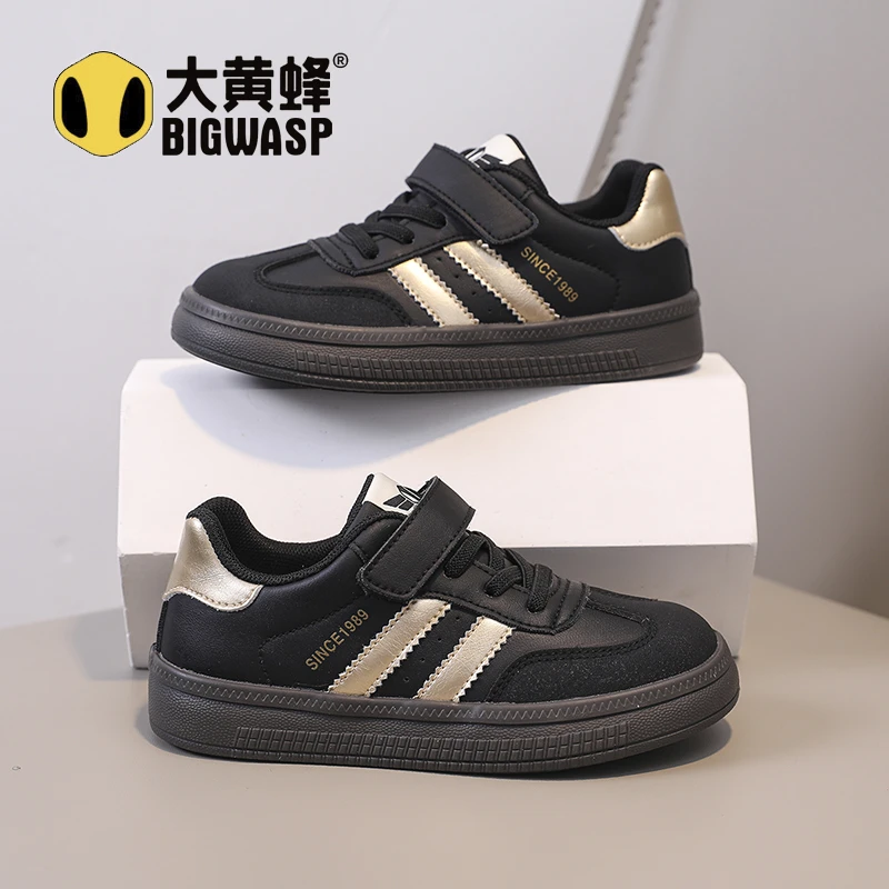 大黄蜂儿童休闲板鞋男女童户外运动跑步鞋百搭宝宝鞋2025秋季新款