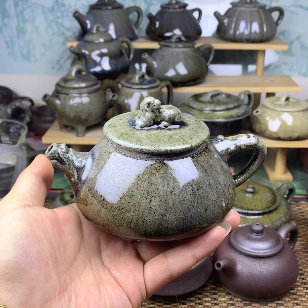 紫砂茶壶裸烧紫砂壶