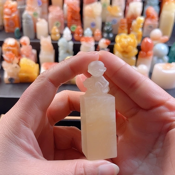 云南石印石2.2厘米，猴子