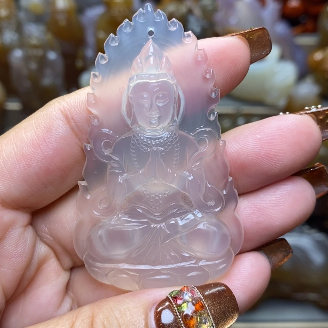 玛瑙/玉髓挂件未镶嵌