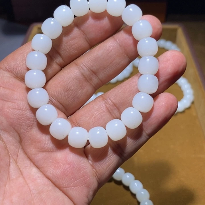 静***和田玉（白玉）未镶嵌颈饰