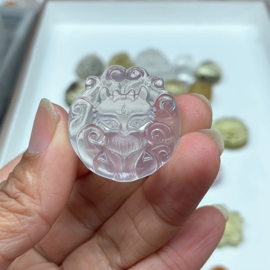 水晶吊坠(不含链)未镶嵌