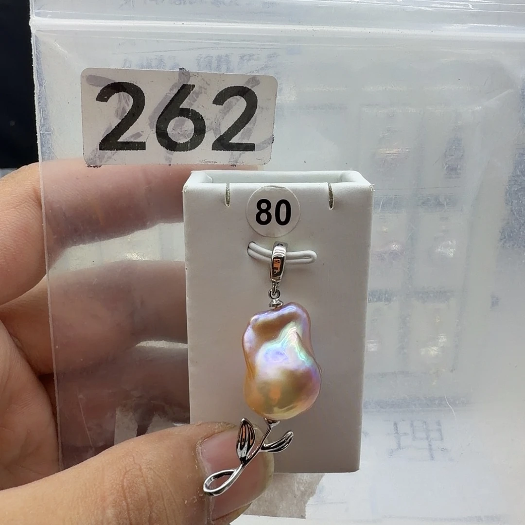 颈饰合金淡水珍珠