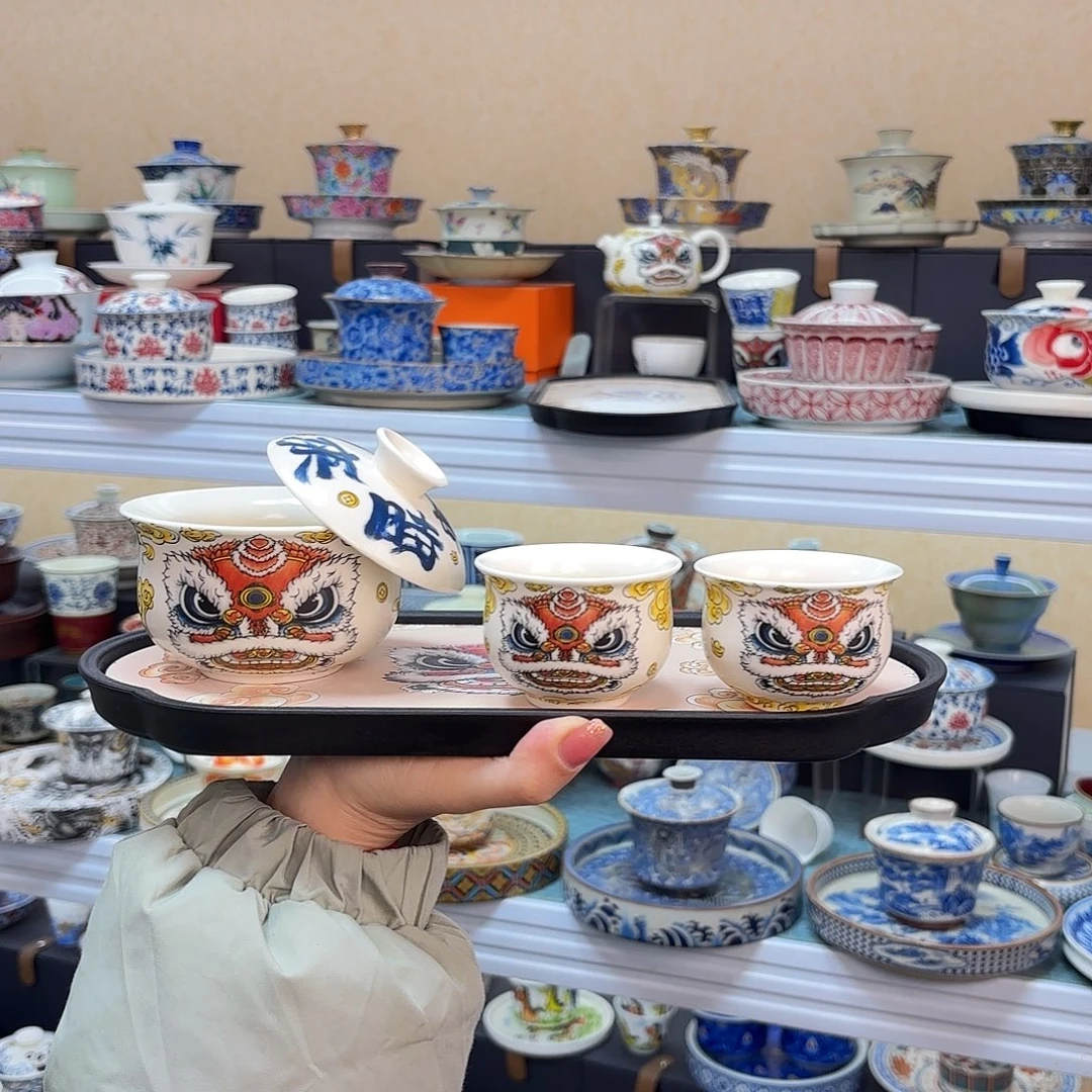 盖碗里的水煮开后放