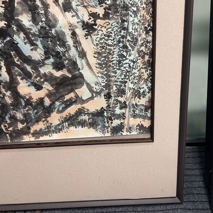 国画三*人老师作品国画