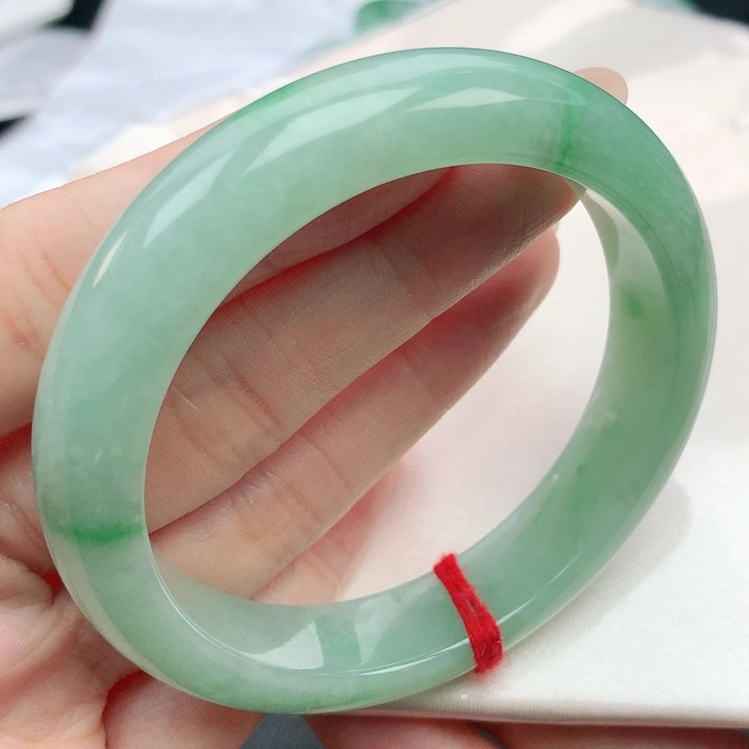 翡翠手镯未镶嵌56圈口882676
