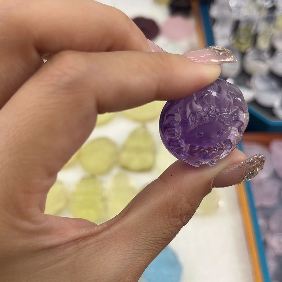 水晶珠宝半成品未镶嵌卡***酱25