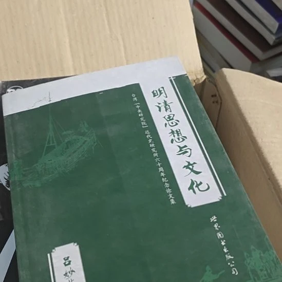 明清思想与文化，吕妙芬主编。