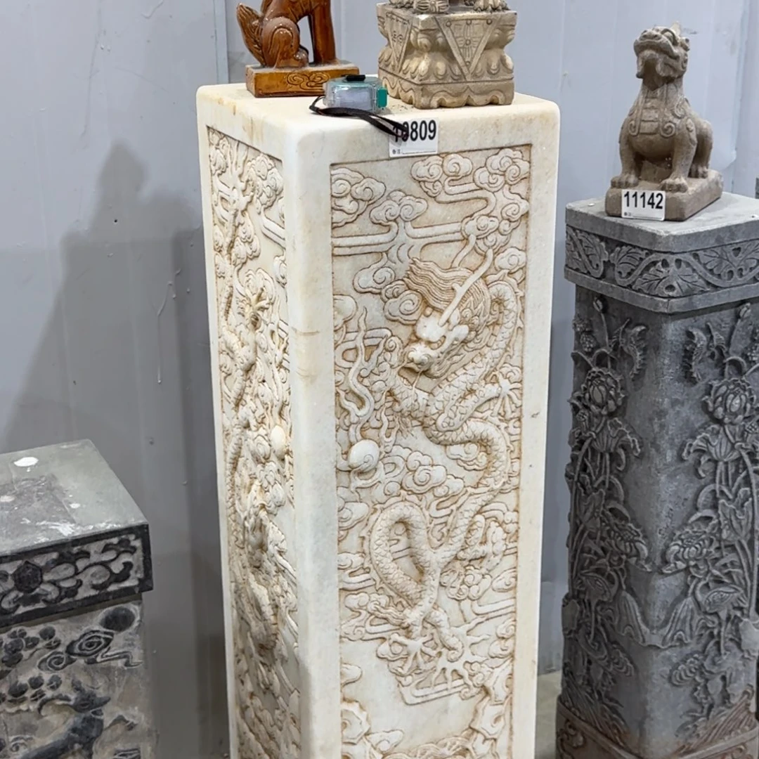 天***子石材官方认证老石雕不包邮