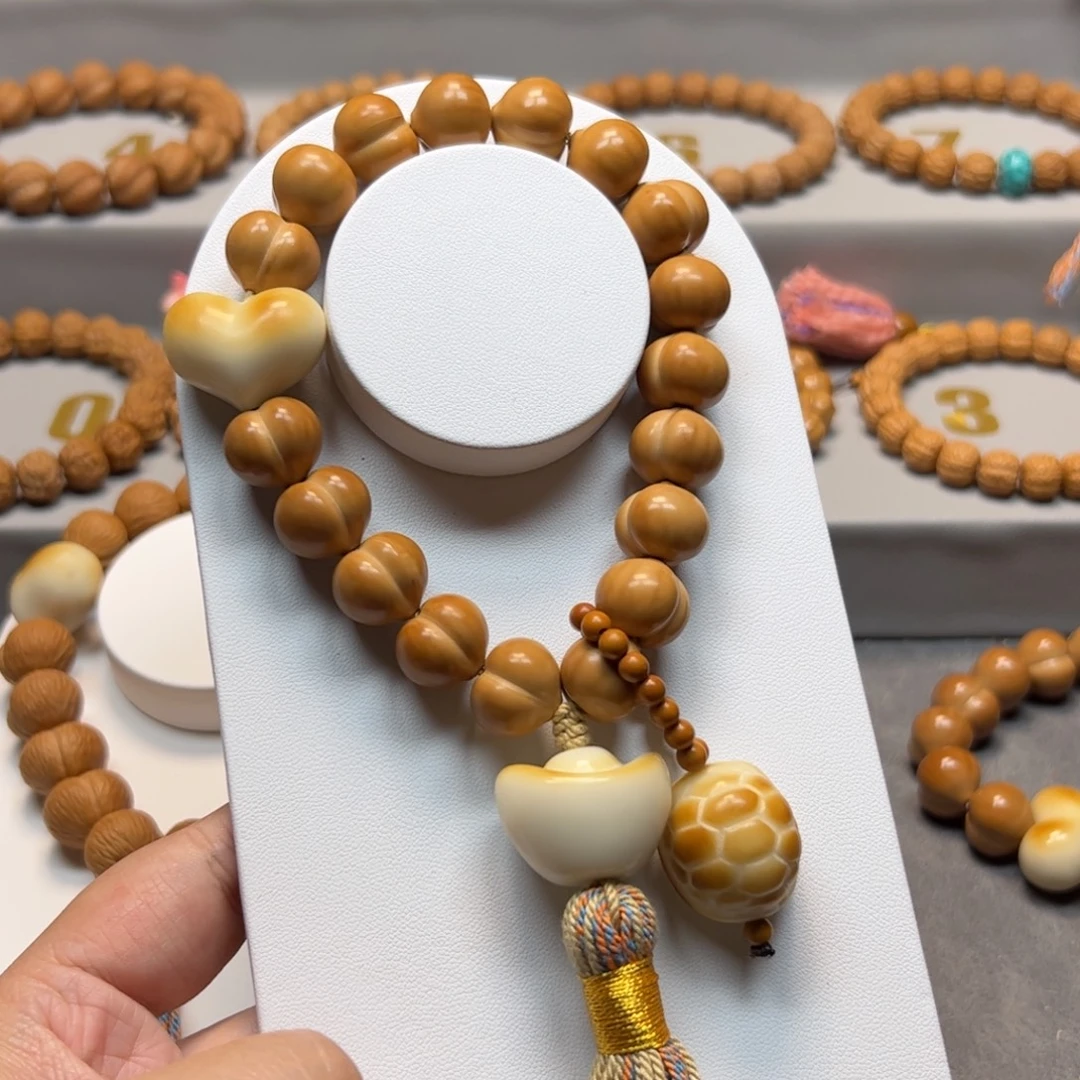 猴头核桃手串15屁桃