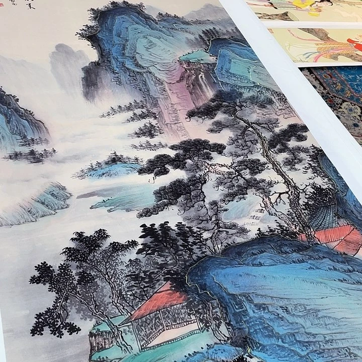 国画书画描金拓染金石传拓手写