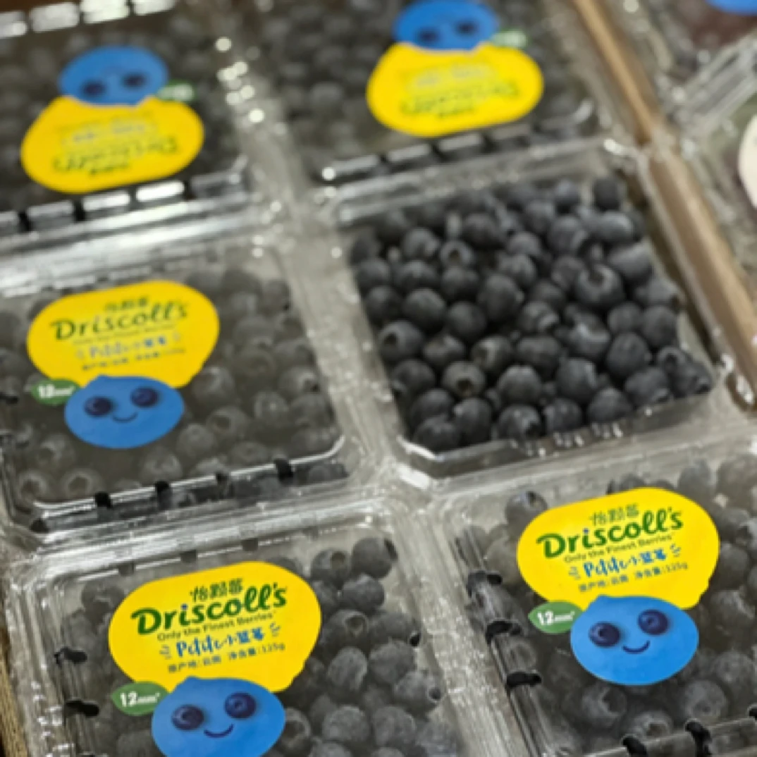 云南怡颗莓小蓝莓约125克18mm