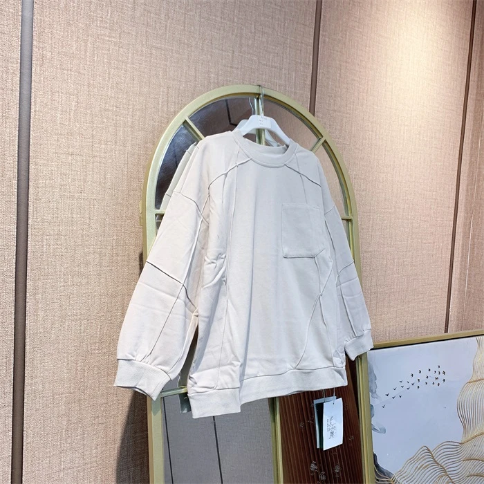 AF235  宝宝杏色长袖薄上衣  春款