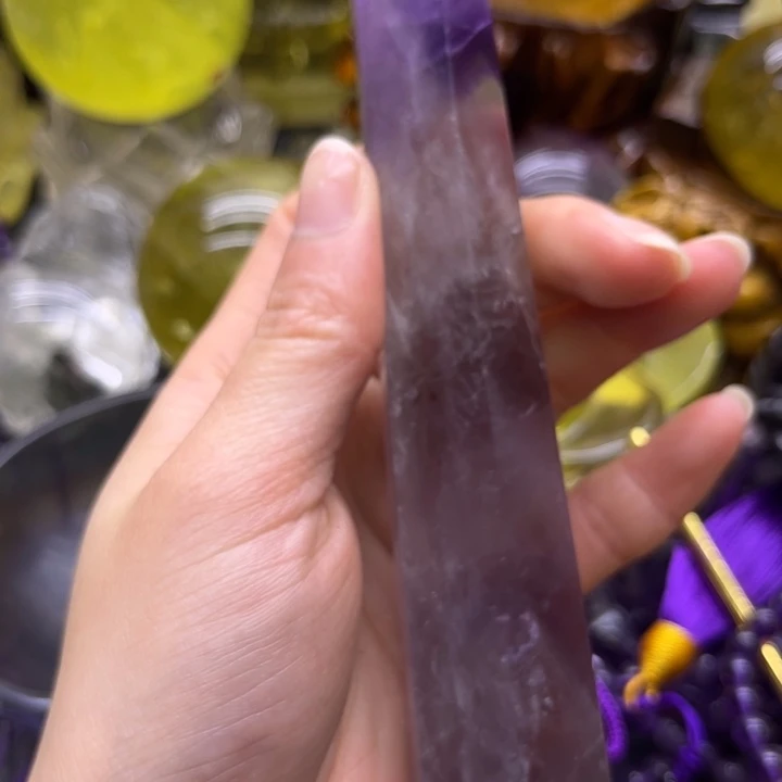 珠宝半成品水晶未镶嵌摆件