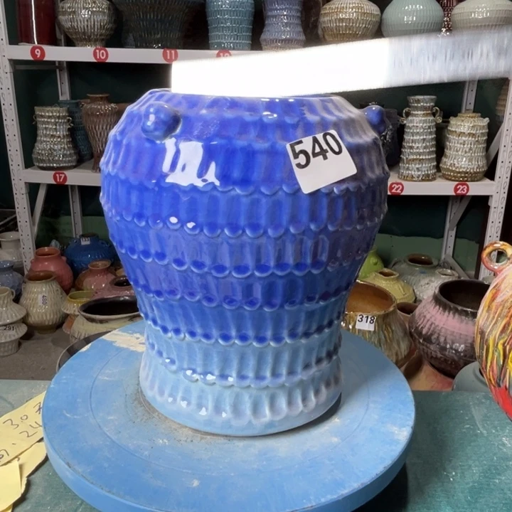 @***夏景德镇陶瓷花盆花器540