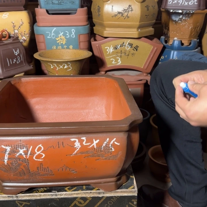 花盆紫砂紫砂花盆