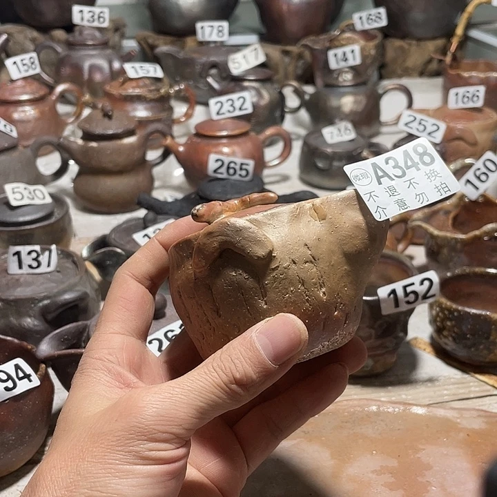 纯手工柴烧茶具精品