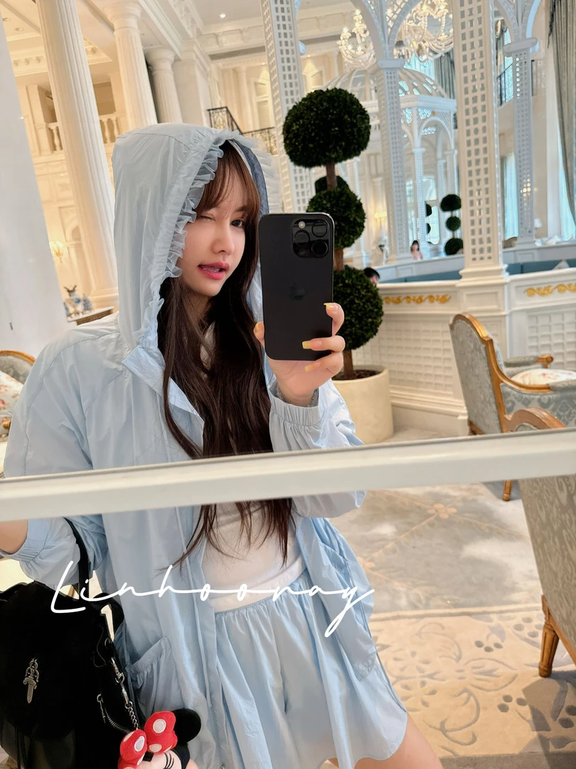 【sKycaptian】夏日必备露思同款仙气原纱防晒套装吊牌认证SK026150