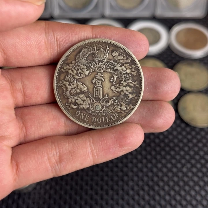 金属大头龙洋船洋工艺品