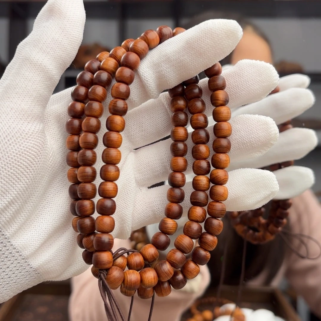 R***R手串/手链柏木（崖柏） 干黑油蚕丝7.8 泥膏香料药甜28.6毕业