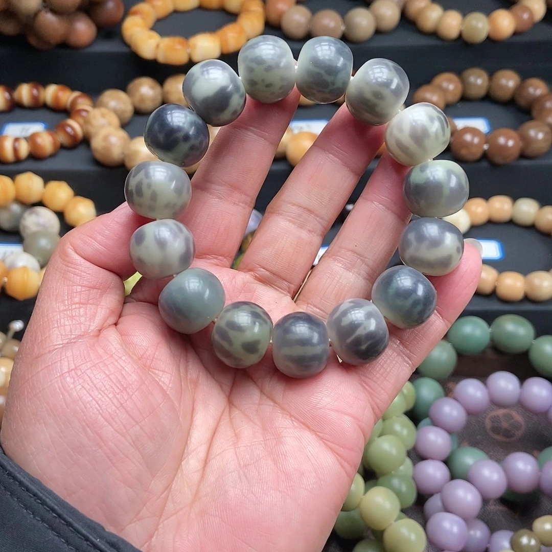 菩提根/象牙果吊坠18mm水墨瓜