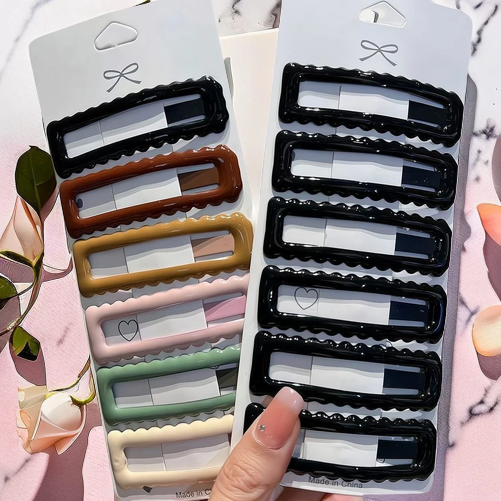 刘海夹子头饰后脑勺发夹新款网红bb夹女儿童洋气ins侧边碎发