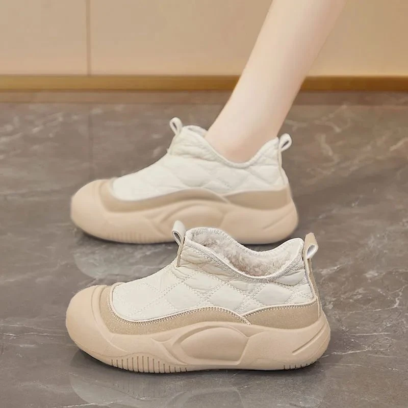 断码棉鞋女冬季加绒加厚保暖百搭休闲鞋子K80