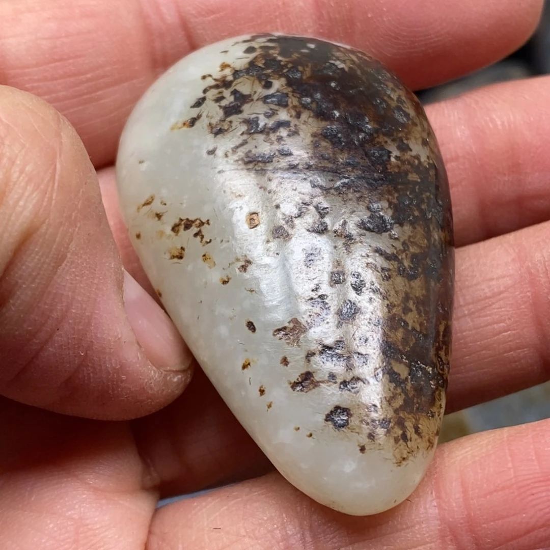 和田玉笔搁未镶嵌用****5