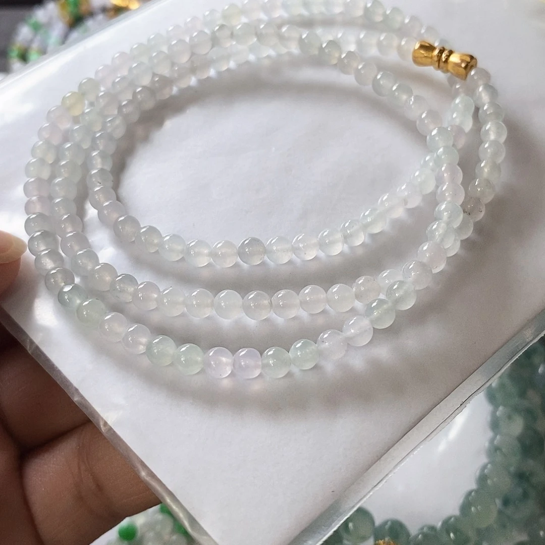 定制翡翠未镶嵌翡翠定制项链