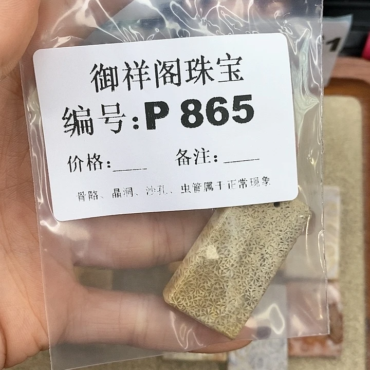 硅化珊瑚（珊瑚玉）P未镶嵌萝**北
