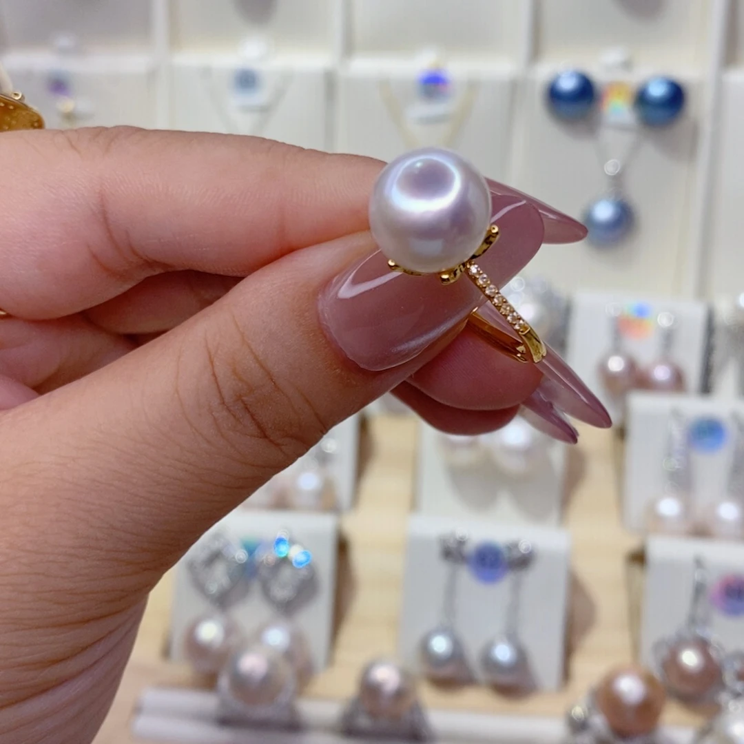 戒指未镶嵌淡水珍珠