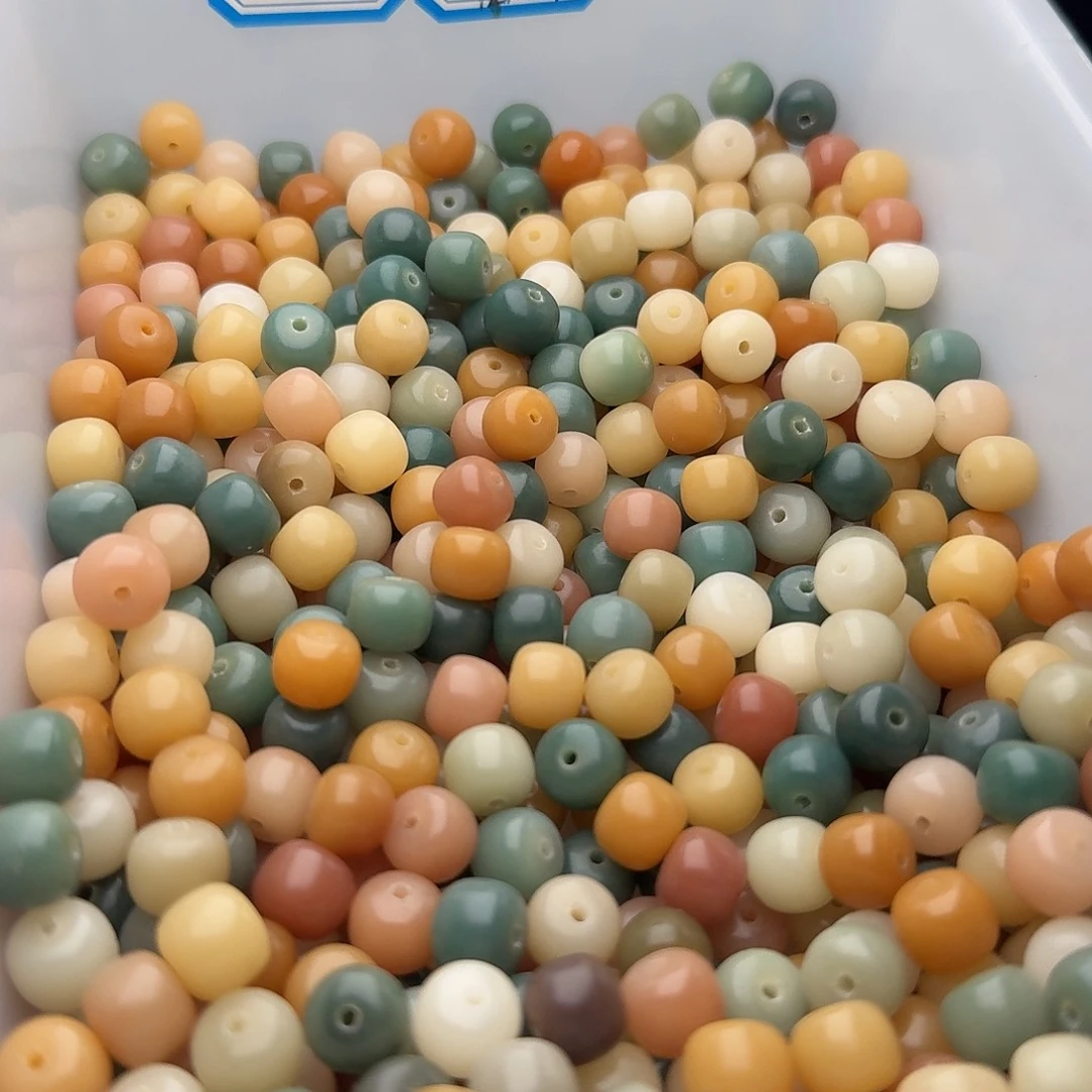 吊坠菩提根/象牙果120颗七彩桶10