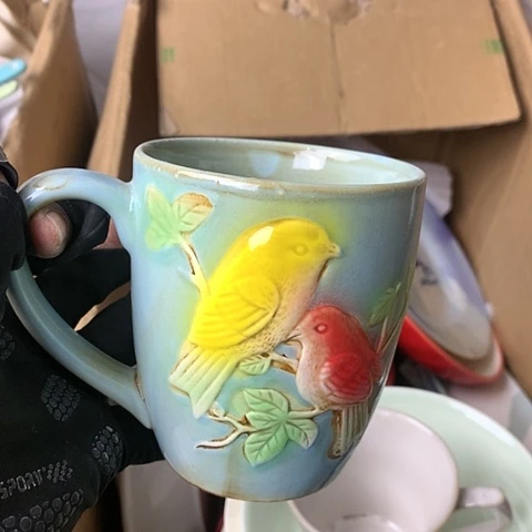 盘陶瓷制品满25拼单发货默认微瑕