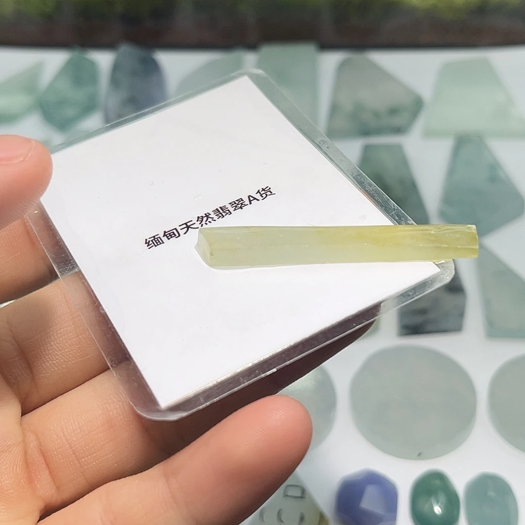 翡翠未镶嵌颈饰4788