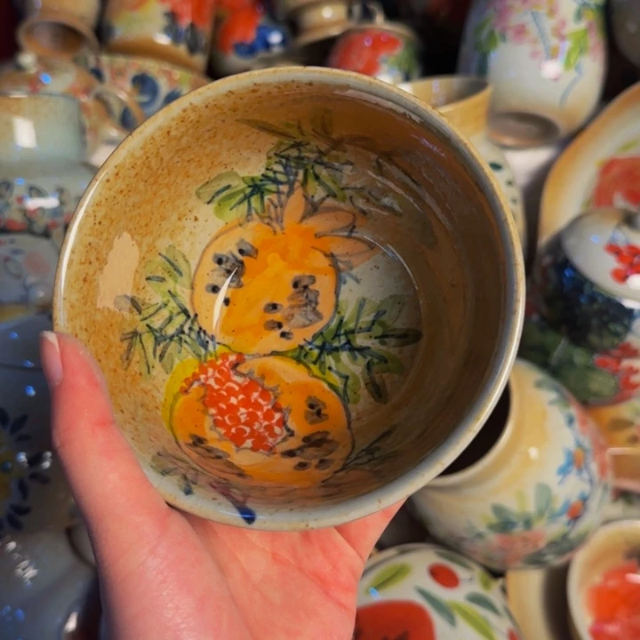 瓷片景德镇陶瓷手工手绘